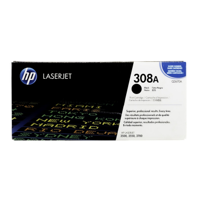 HP 308A Black Q2670A LaserJet Toner Cartridge