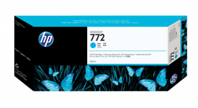 HP 772 300ml Cyan Designjet Ink Cartridge