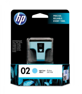 HP 02 AP Light Cyan Ink Cartridge 