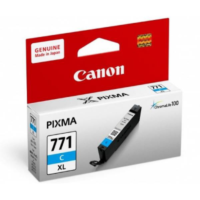 Canon Ink Cartridge (CLI-771 XL) Cyan **High Cap