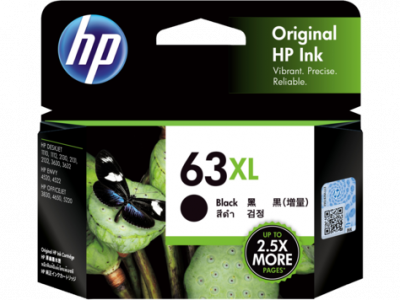 HP 63XL Black SG Ink Cartridge
