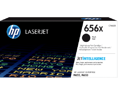 HP 656X Black LaserJet Toner Cartridge