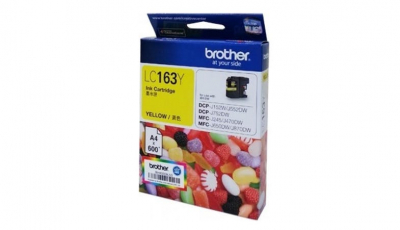 Brother LC-163Y Ink Cartridge - Yellow
