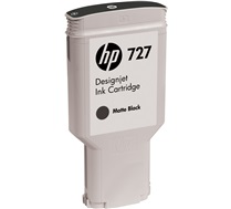HP 727 300-ml Matte Black Ink Cartridge