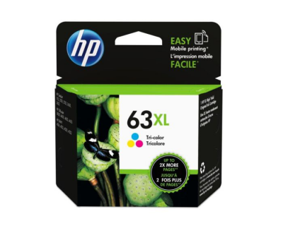 HP 63XL Tri-color SG Ink Cartridge