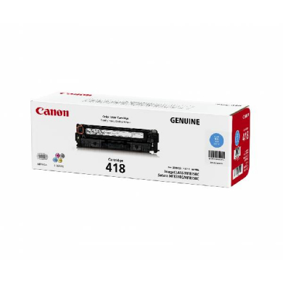 Canon Toner Cartridge (418) Cyan