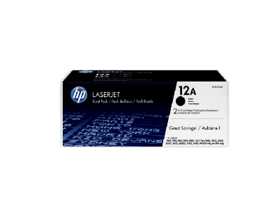 HP LaserJet 1000/3000 Crtg Dual Pack 