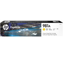 HP 981A Yellow Original PageWide Crtg