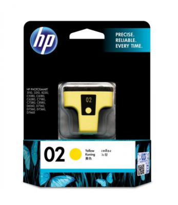 HP 02 AP Yellow Ink Cartridge 